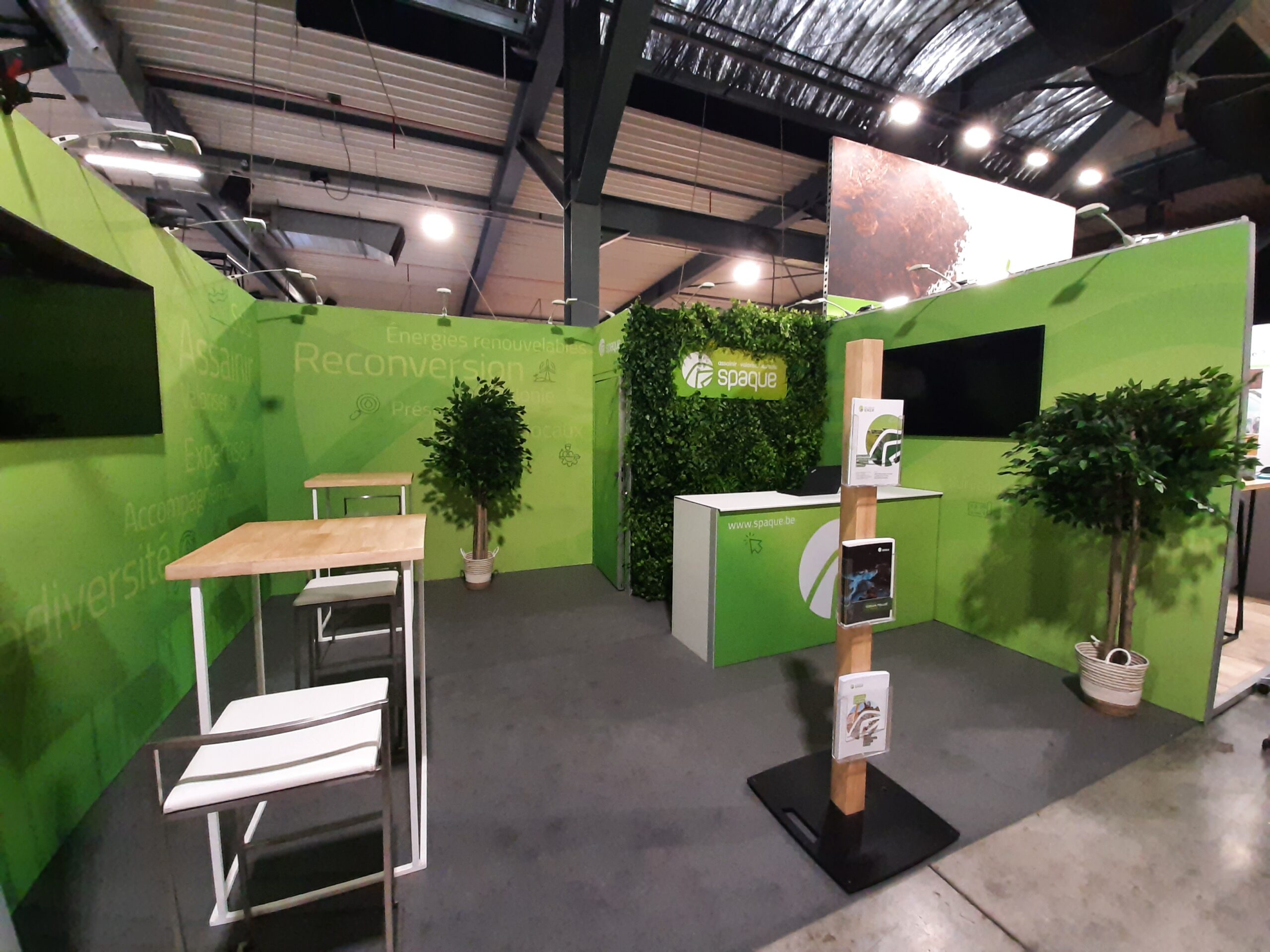 Spaque - Environnement - Ecologie - Stand - Graphisme - Supports de communication - Periskop - Agence de communication - Studio graphique