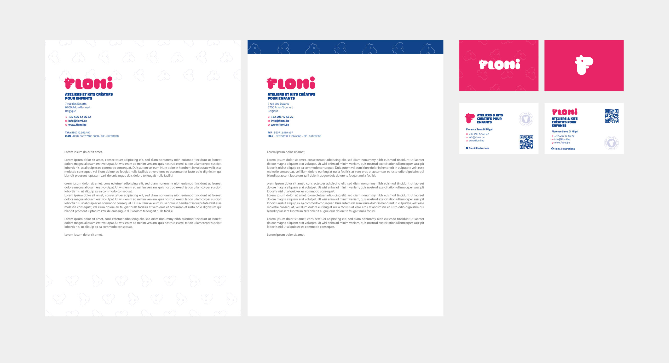 Flomi - Kits jeux enfants - Packaging - Periskop - Agence de communication - Studio graphique - Réseaux sociaux - Supports communication
